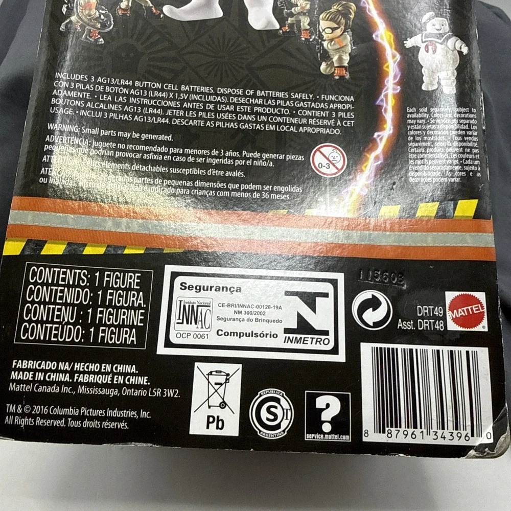 Ghostbusters Rowan Action Figure Mattel Lights Up NEW IN BOX